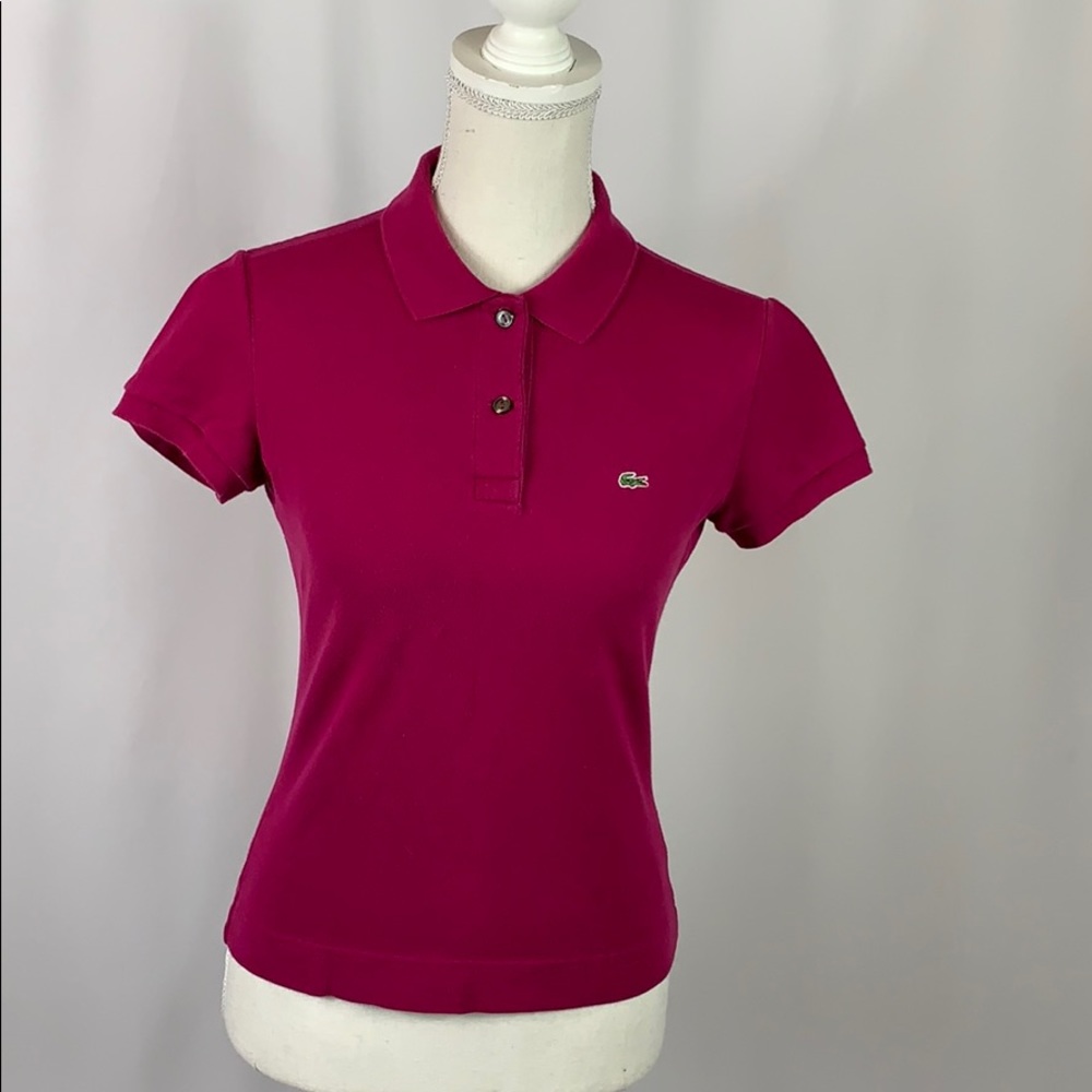 Lacoste Euc 2 Button Collared Polo - image 1